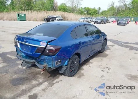 2015 Honda Civic Lx z USA, uszkodzony, nr VIN 19XFB2F5XFE221186